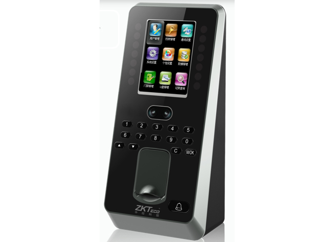 ZKTeco中控  iface3 人脸指纹门禁机  面部容量：500张脸 指纹容量：1500枚 