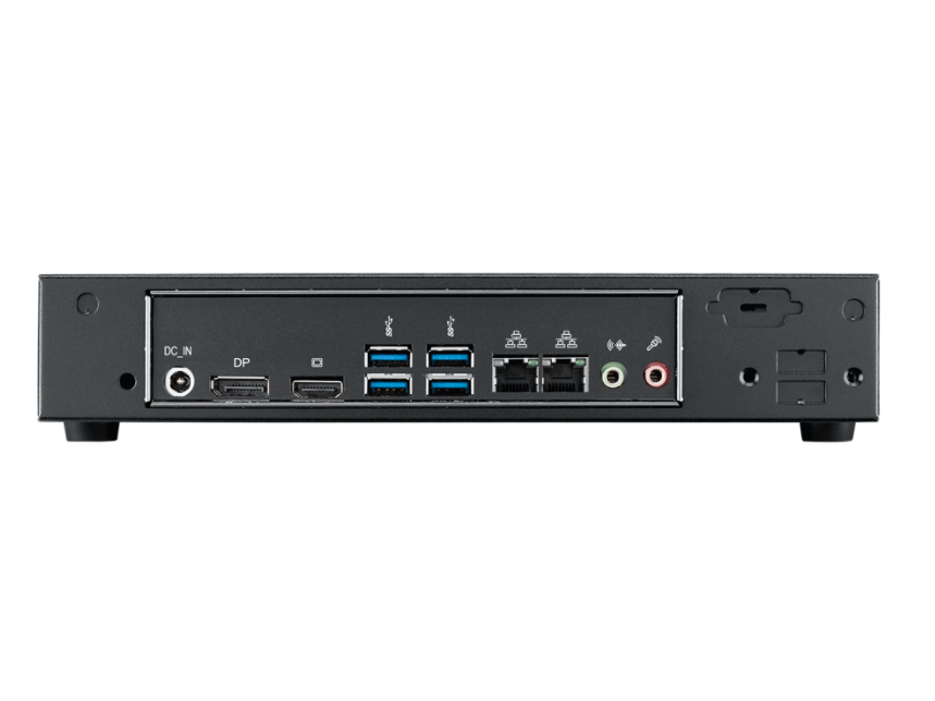 研华EPC-T2285嵌入式工控机 基于Intel 第六代/第七代 桌面级 Core i3/i5/i7，1U超薄，可上架，独特的散热设计，最大支持65W CPU，性能强劲，体积小巧，性价比高，是自助设备，机器视觉，AI图像处理等高性能应用的理想选择。