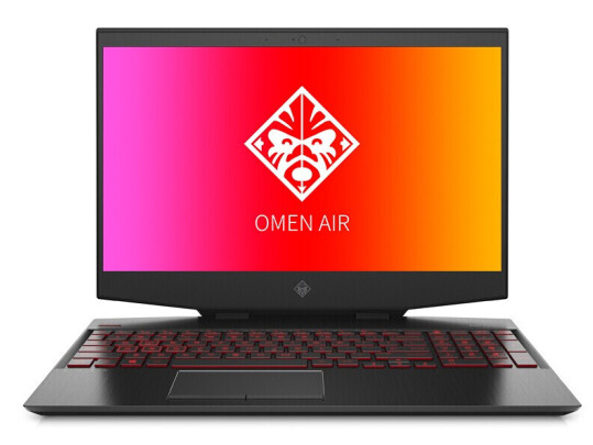 惠普 暗影6 AIR15-DH1014TX 笔记本 i7-10750H 16G 1TSSD RTX2080SuperMaxQ 8G独显 144HZ 72\%色域 W10黑色 四区背光键盘