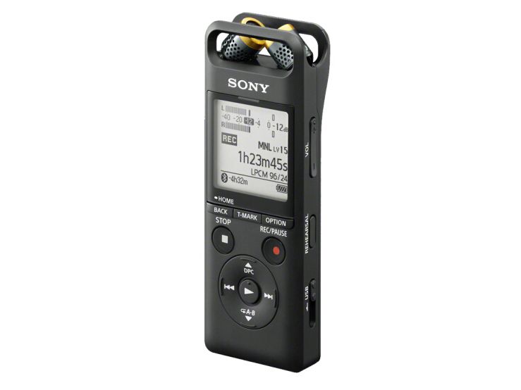 索尼（SONY）數碼錄音棒/錄音筆PCM-A10 16GB 黑色 高清專業降噪 藍牙操控 無損音樂播放 樂器學習商務采訪