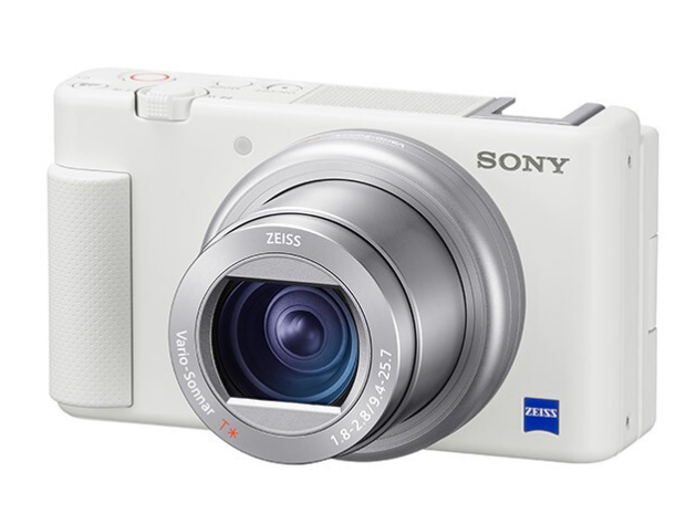 索尼（SONY）ZV-1 Vlog数码相机 白色（ZV1） 4K视频/美肤拍摄/强悍对焦 Vloger必备