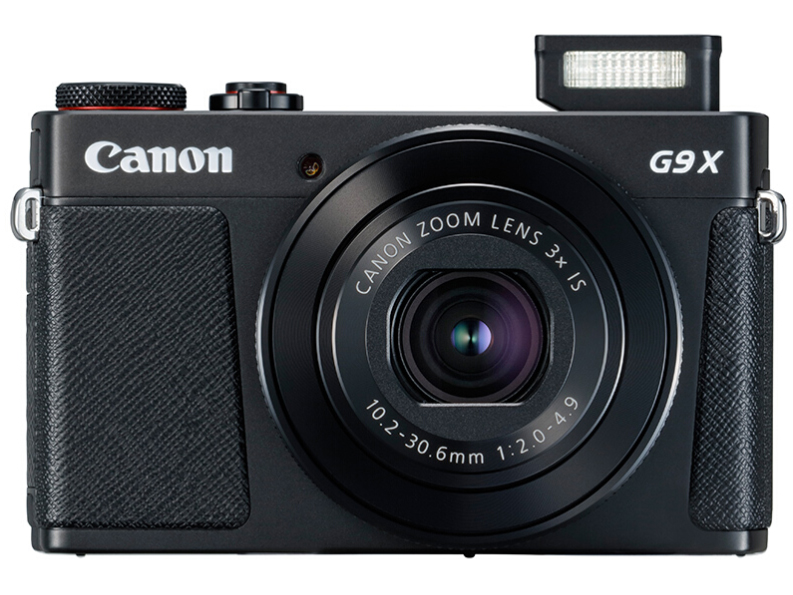 佳能（Canon）PowerShot G9 X Mark II G9X2 数码相机 黑色（2010万有效像素 28-84mm变焦）Vlog相机视频