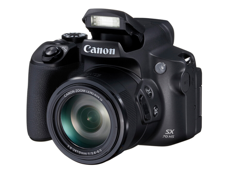 佳能（Canon）PowerShot SX70 HS 数码相机 高清 旅游 摄影 65倍长焦数码照相机
