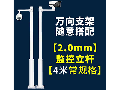 4米一体立杆