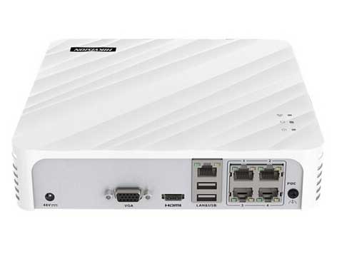 ?？低暎℉IKVISION）DS-7104N-F1/4P網絡監控硬盤錄像機4路POE網口