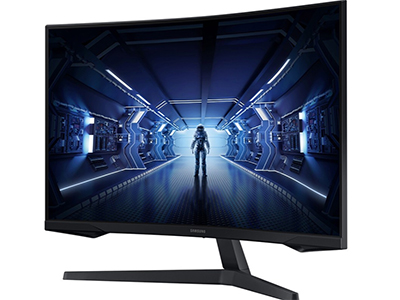 三星C27G54TQWC 27寸黑色2K 1000曲率 144HZ电竞FreeSync 1MS 支持壁挂