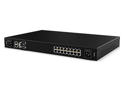 迈拓维矩 MT-viki KVM切换器16口VGA切换器16进1出 IP远程Cat5网口数字切换器1本地2远程控制 MT-9216MS
