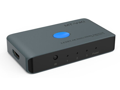 迈拓维矩 MT-viki HDMI切换器三进一出 4K高清4K视频切屏器 3进1出 HD0301-D