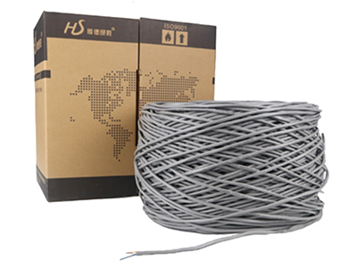 厚德纜勝  超五類非屏蔽網線 室外 黑 305米/箱