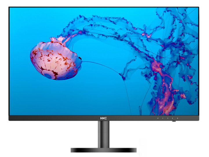 HKC显示器/T278Q（27 银黑色 直面 IPS 微边 壁挂 2K 60Hz VGA+HDMI+DP 配线HDMI）
