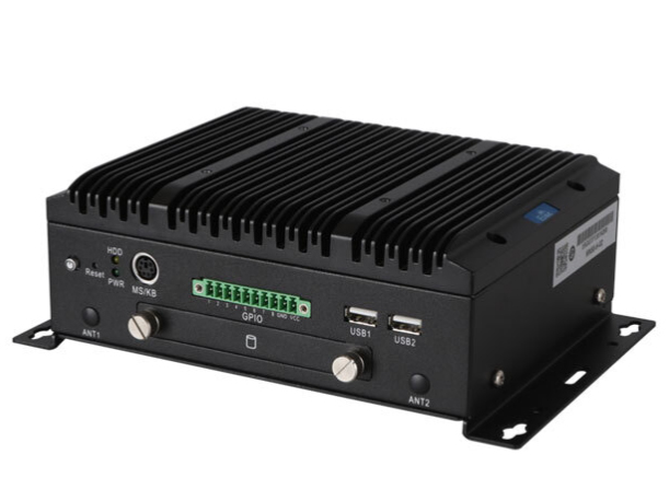 研祥EVOC工控机工业主机i3高性能无风扇嵌入式MN50-H i3-6100U双核2.3GHz 4G/128GSSD/双网口/win10