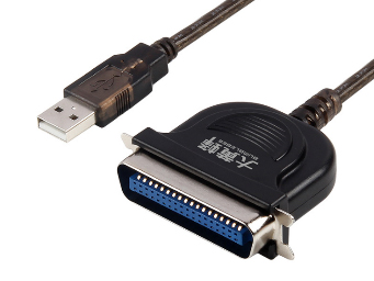 大黄蜂 D-1020BK USB 并口 打印线 1.5米