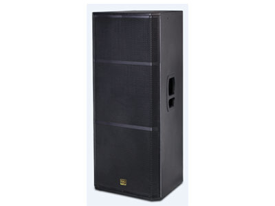 ” SHC CX-225/CX-225带轮子 意大利(中国)”	双15寸全频音箱 ”单元组成Components: 2×15＂LF+1×3＂HF
频率响应Frequency Response(±3dB)：40Hz-20kHz
灵敏度Sensitivity(SPL1W/1M)：101dB
标称阻抗Nominal Impedance：4Ω
额定功率(AES)：800W/峰值功率Peak Power：1600W 
指向性Dispersion(H×V)：90°×60°
最大声压级MAX SPL@1m：131dB 
分频点Crossover：1.9kHz
连接插座Connect