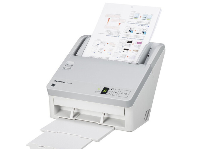松下（Panasonic）KV-SL1056 高速高清双面自动馈纸A4彩色办公文档扫描仪
