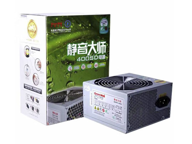 长城（Great Wall） 静音大师静音电源 台式机电源 ATX-400SD 额定300W