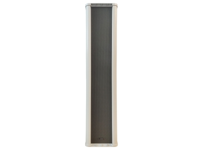 XUANDI炫笛:LG-120W 额定功率:120W 频率响应：70-15KHz 喇叭单元：6.5”×5+1（高） 尺寸：206×140×1135mm 网络接口: RJ45、10M/100M 网络协议: TCP/IP、UDP 音频格式:MP3支持 码流: 32K-256K 频带宽度:20Hz-20KHz 灵敏度: 92dB 模拟音频输入MIC 输入:10MV 6.3MM 单声道插座线路输入 频带宽度:20Hz-20KHz 立体声1V p-p,10K 莲花插座 线路输出立体声1V p-p,1K  供电：外置DC24V/5A
