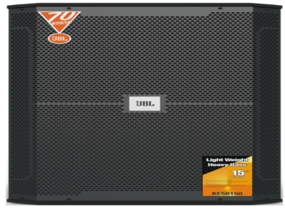 JBL型号：KES18SUB 系统： 系统类型: 18” , 低音反射式 频率范围 1(-10dB) : 35Hz-200Hz 频率响应( 1±3dB) : 45Hz-200Hz 灵敏度( 11w/1m) : 96dB 额定阻抗: 8 ohms 最大声压输出: 124dB(峰值130dB) 额定输入功率2:(额定/音乐信号/峰值) 600W/1200W/2400W 外形: 外形尺寸(H×W×D) 696mmx551mmx610mm 27.4”×21.7”×24” 净重: 42.6kg(94 lbs) 低音单元: 1个18英寸低音 输入连接器: ? ? 2xNeutrik Spekon NL4MP