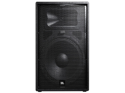 JBL型号：PRX315D 系统类型：15”两分频扬声器系统 频率范围（-10 dB）1：38 Hz – 16 kHz 频率响应（±3dB）1：50 Hz – 12.5 kHz 灵敏度（1w@1m）：98 dB 额定阻抗：8 Ω 功率2:250 W 峰值功率2:1000 W 推荐功放功率：250 - 500 W @ 8Ω 最大声压级：128 dB 额定覆盖角：90° × 50° 分频频率：1.6 kHz尺寸（H × W × D）3：681 mm × 455 mm × 422 mm 净重：23.9 kg（52.7 lbs） 运输重量：29.1 kg（64.2 lbs） 高音单元：JBL 2412 1”喉口压缩单元，安装于Progressive TransitionTM波导  低音单元：JBL M115-8A 输入连接器：平行Neutrik Speakon? NL-4（×1）；1/4” TS phone jack（×1）  箱体结构：15 mm（0.6 in）中密度板，通过胶合与机械固定；黑色喷漆 网罩：18号喷粉涂层钢材 安装吊挂：36 mm双角度音箱杆插槽；12×M10吊挂点
