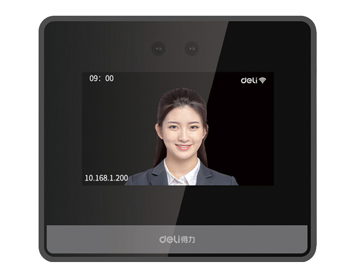 得力（deli）AH400-C智能云考勤机(银黑)(台)