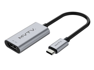 梦田  Type-C转HDMI母连接线手机电脑电视同屏连接线显示器投影仪4K高清数据投屏线 TYPE-C转HDMI母转接线