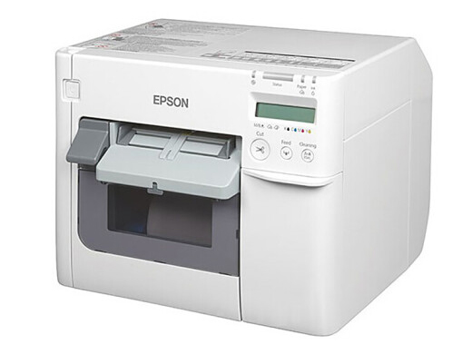 愛普生（EPSON）TM-C3520 全彩色噴墨標簽機 工業型不干膠 票據折扣券打印機