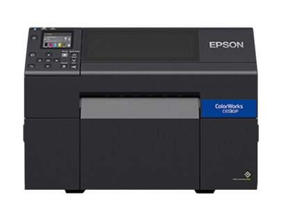 愛普生（EPSON） CW-C6030P 工業彩色標簽打印機 自動剝離 桌面型數碼標簽印刷機 卷筒不干膠噴墨打印