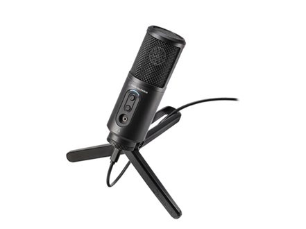 铁三角（Audio-technica）ATR2500X-USB电容麦克风话筒游戏直播专业有声书喜马拉雅流媒体/播客/录音专用设备