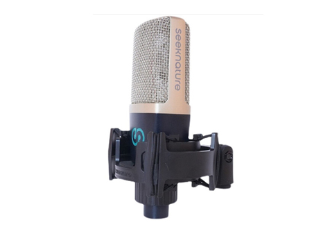 森然（Seeknature） T241PRO48V电容麦克风设备快手抖音直播手机声卡全民录音设备 标配48V麦（带线，防震架）