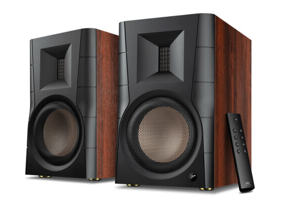 惠威（HiVi）D300有源HIFI音响 多媒体无线蓝牙5.0书架箱 电脑电视家用桌面音箱 等磁场带式高音喇叭