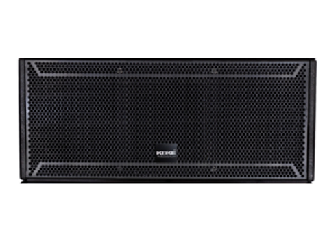 KDKE M-22双10寸线性阵列音箱 低音:2×10寸156磁65芯 高音：2×34芯振膜驱动  频率响应 80Hz 20kHz