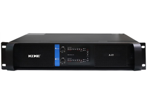 KDKE A-08数字功放输出功率(8Ω):2×1500W 输出功率(4Ω):2×1850W  Bridge 8Ω桥接(输出功率)2800W 输入灵敏度:0.775v/1.2v