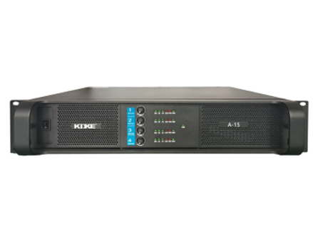 KDKE A-16四通道数字功放输出功率(8Ω):4×450W 输出功率(4Ω):4×560W 输入灵敏度:0.775v/1.2v
