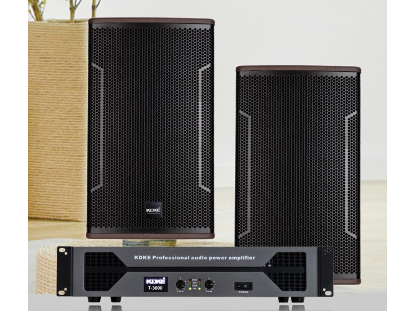 KDKE PK-15(15寸):700wT-3000功放:900w 适用于50平方以内的娱乐场所