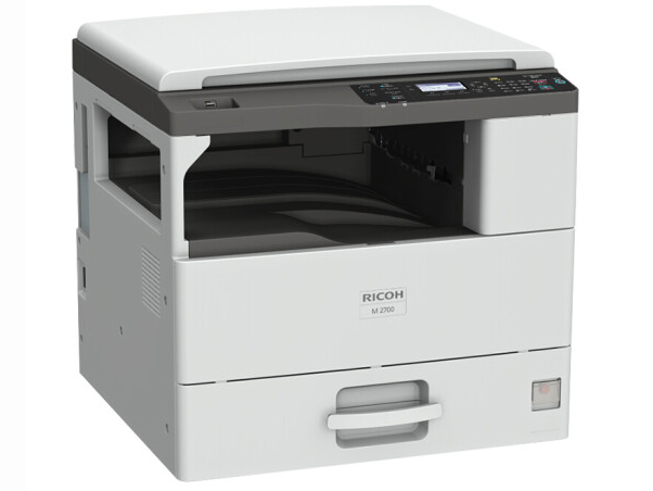 理光（Ricoh）M2701（網絡+雙面+輸稿器） 官方標配A3/A4黑白激光打印復印一體機
