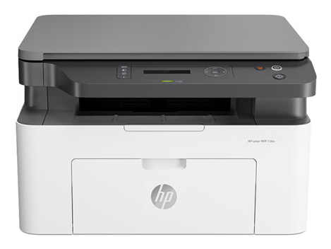 惠普（HP）136a打印机一体机黑白激光多功能家用办公三合一A4 136a