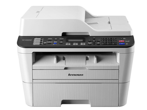 联想（Lenovo）M7455DNF 黑白激光多功能一体机自动双面打印 商用办公家用有线网络 (打印 复印 扫描 传真)