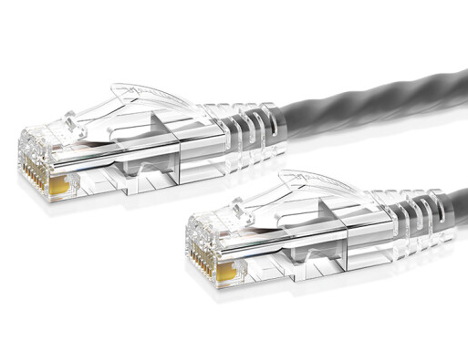 TP-LINK 超五類網線2米 CAT5e類千兆網絡連接線 工程家用電腦寬帶監控非屏蔽8芯雙絞成品跳線 EC5e-2(灰)
