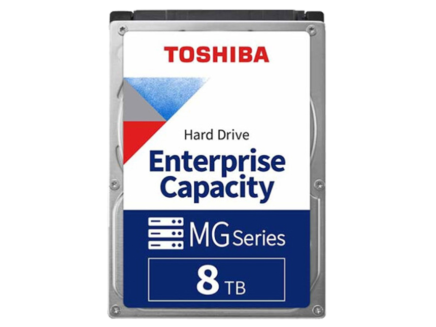 东芝(TOSHIBA) 企业级NAS硬盘8TB MG08ADA800E垂直7200转3.5英寸台式机