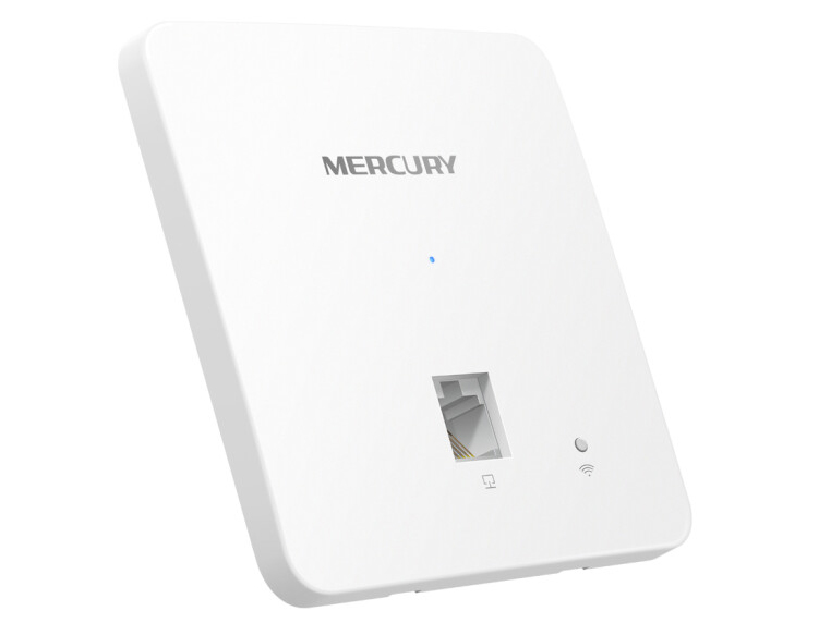 水星（MERCURY） 1200M雙頻無線面板式AP 企業級酒店全屋wifi接入點 千兆端口 支持POE供電MIAP1200GP