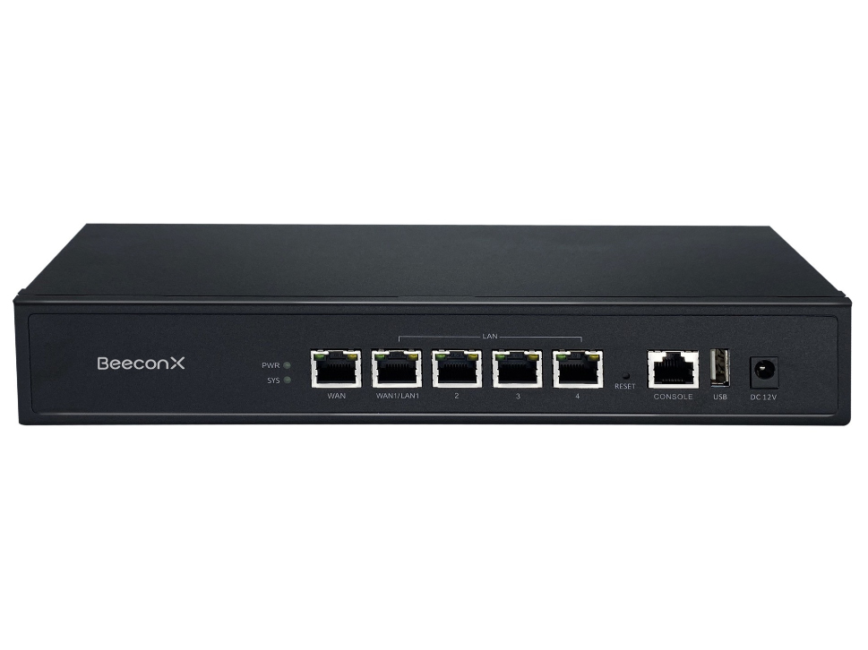 蜂巢易网  MS5000-5GT 5口全千兆企业级融合网关