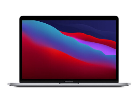 13.3英寸 Macbook pro  Apple M1芯片/8G/256 触控ID  灰D82/银DA2