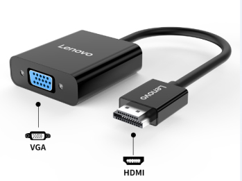 聯想 H203  HDMI轉VGA轉換器 高清視頻轉接頭