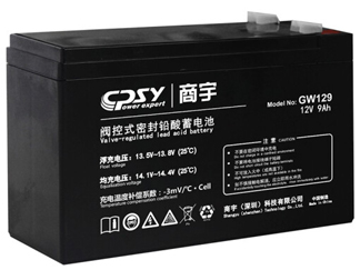 商宇（SY）商宇UPS电源电池 GW12V9AH 高密度节能免维护阀控式铅酸蓄电池