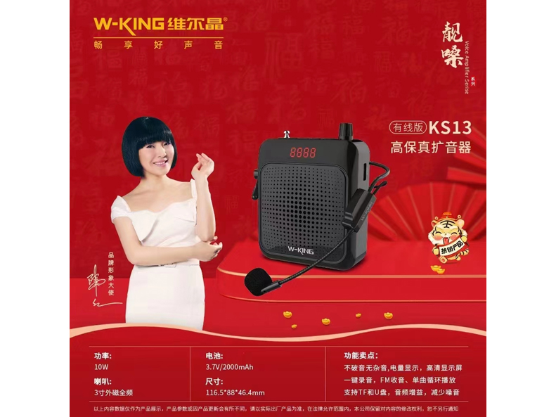 KS13 有线版 高保真扩音器