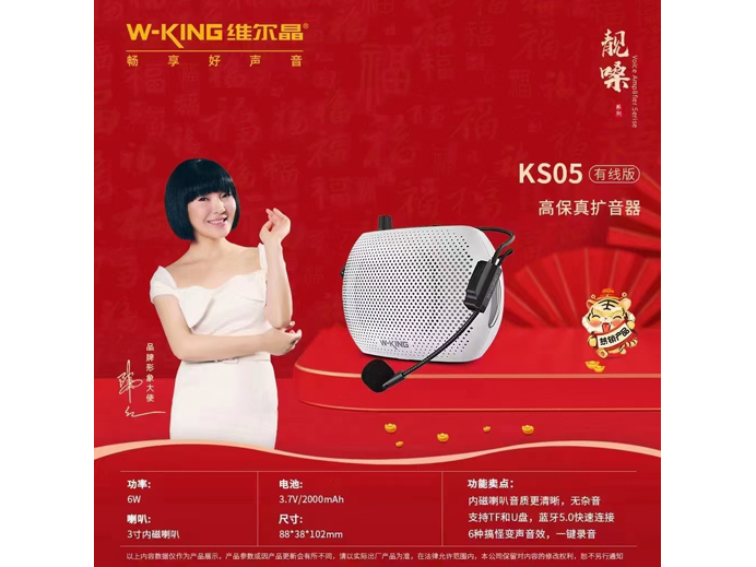 KS05 有线版 高保真扩音器