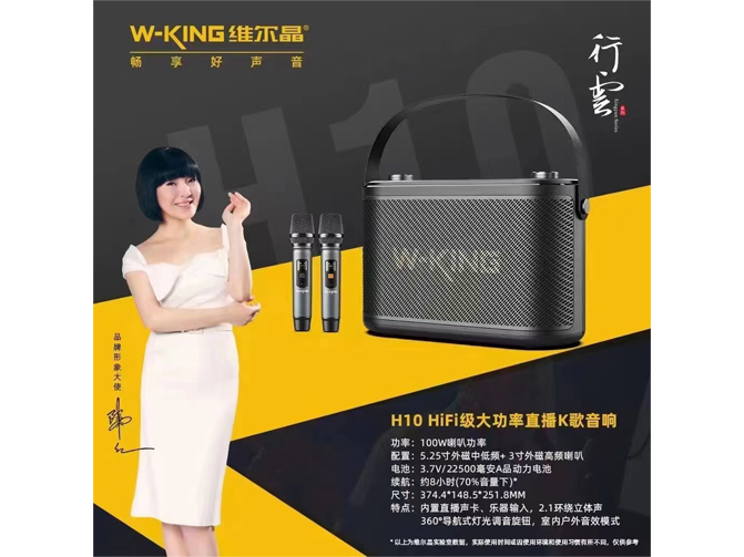 H10HiFi级大功率直播K歌音响