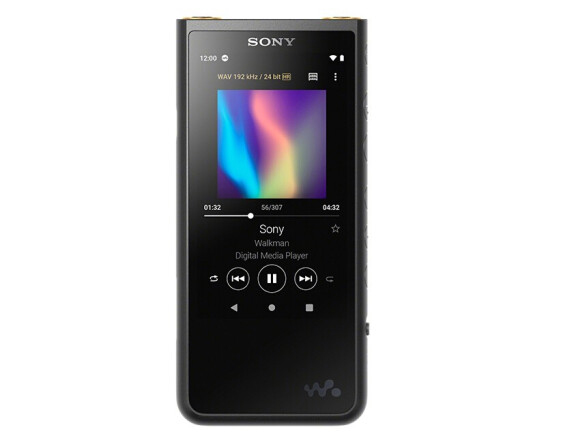 索尼（SONY）NW-ZX505 安卓9.0 高解析度 無損音樂播放器 MP3 支持4.4mm平衡接口 黑色