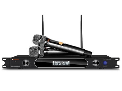 山水（SANSUI） K5 家用无线话筒麦克风U段调频Ktv专用K歌卡拉OK会议K歌话筒 K5