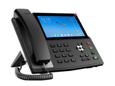 IP話機-X7A 安卓9.0操作系統 20條SIP線路，支持SIP熱點 7英寸彩色觸摸屏，112個觸控DSS按鍵