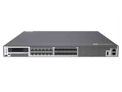 華為USG6610E-AC防火墻(12×GE RJ45 + 8×GE SFP + 4×10GE SFP+,1交流電源,含SSL VPN 100用戶)AI防火墻